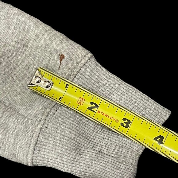 The North Face Womens Sweatshirt Pullover Hoodie Gray Grey Kangaroo Pocket XS - Picture 3 of 16